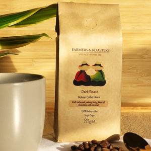 Bolivia Dark Roast Coffee Beans - 100% Speciality Arabica Coffee Beans - Subtle Notes of Chocolate Caramel Sweet Flavor with a Hint of Cacao Caramelized Sugar – Single Origin Coffee - Size Options: 450 Gram & 1 Kg